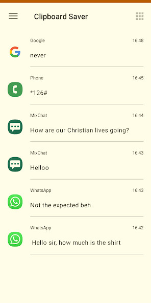 Run android online APK Clipboard Saver from MyAndroid or emulate Clipboard Saver using MyAndroid