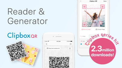 Emulate iPhone app Clipbox QR code reader using MyAndroid
