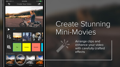 Emulate iPhone app Clipper - Instant Video Editor using MyAndroid