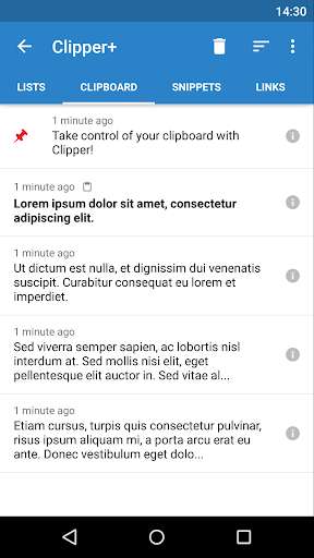 Run android online APK Clipper Plus: Clipboard Manager from MyAndroid or emulate Clipper Plus: Clipboard Manager using MyAndroid Run android online APK Clipper Plus: Clipboard Manager from MyAndroid or emulate Clipper Plus: Clipboard Manager using MyAndroid