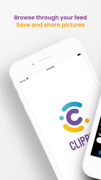 Emulate iPhone app Clippic using MyAndroid