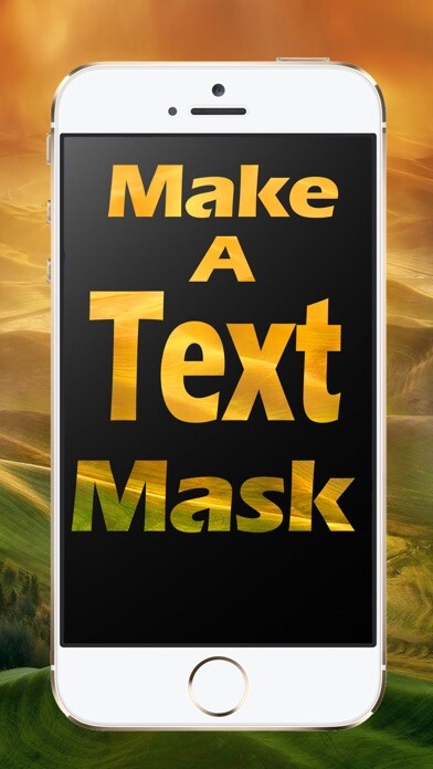Emulate iPhone app Clipping Mask : Image in Text using MyAndroid Emulate iPhone app Clipping Mask : Image in Text using MyAndroid