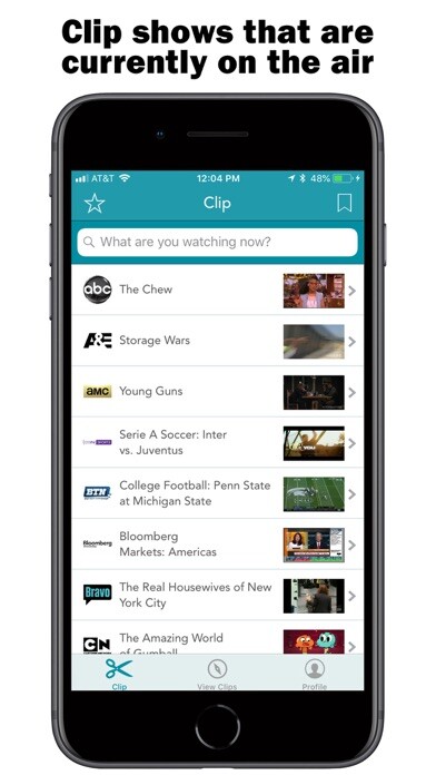 Emulate iPhone app Clippit-Make & Share TV Clips! using MyAndroid Emulate iPhone app Clippit-Make & Share TV Clips! using MyAndroid
