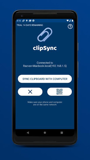Run android online APK clipSync from MyAndroid or emulate clipSync using MyAndroid