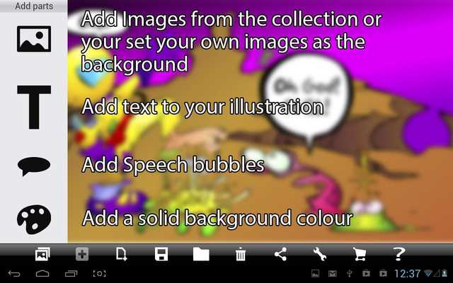 Emulate Android APK Cliptoonz Cartoon Clipart tool