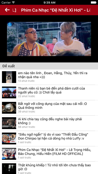 Emulate iPhone app ClipVL: Xem Ảnh, Video, Clip Hài using MyAndroid