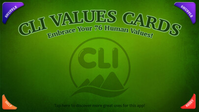 Emulate iPhone app CLI Values Cards using MyAndroid
