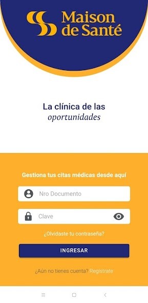Run android online APK Clínicas Maison de Santé from MyAndroid or emulate Clínicas Maison de Santé using MyAndroid