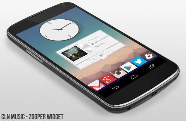 Emulate Android APK CLN Music - Zooper Widget Skin Emulate Android APK CLN Music - Zooper Widget Skin