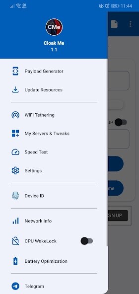 Run android online APK Cloak Me from MyAndroid or emulate Cloak Me using MyAndroid