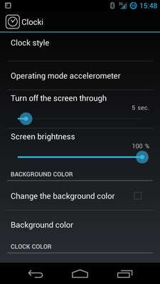 Emulate Android APK ClockiFree for SmartWatch