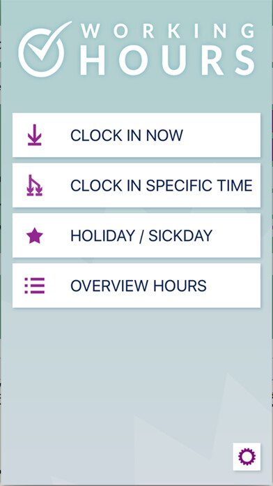 Emulate iPhone app Clock In For Work using MyAndroid