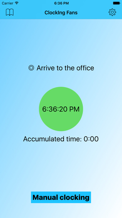 Emulate iPhone app ClockIngs using MyAndroid