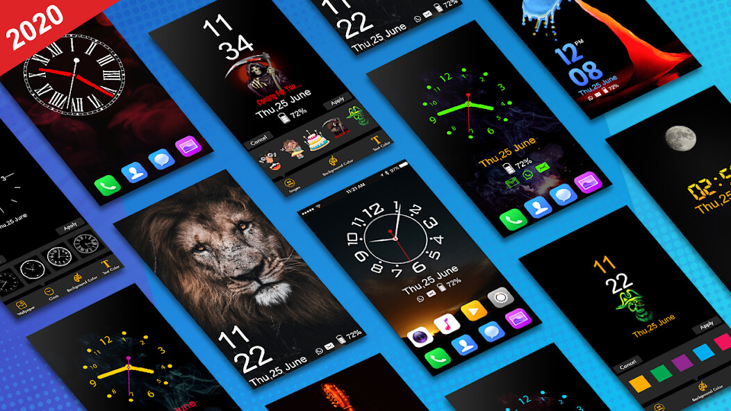 Run android online APK Clock Live Wallpaper: Analog from MyAndroid or emulate Clock Live Wallpaper: Analog using MyAndroid