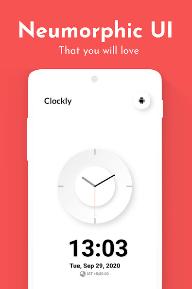 Run android online APK Clockly from MyAndroid or emulate Clockly using MyAndroid