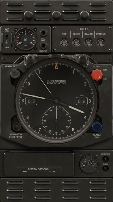 Emulate iPhone app ClockMachine using MyAndroid