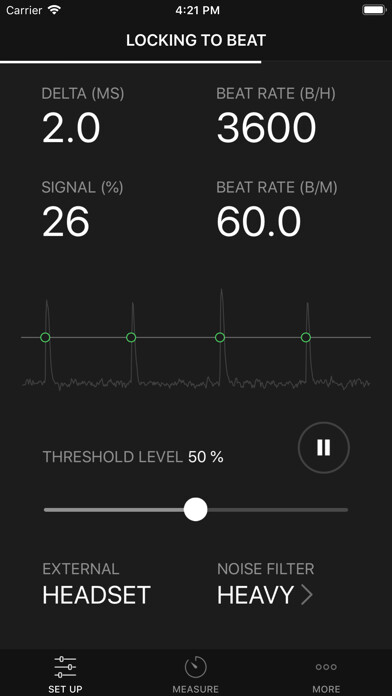 Emulate iPhone app ClockMaster - Time Regulator using MyAndroid Emulate iPhone app ClockMaster - Time Regulator using MyAndroid