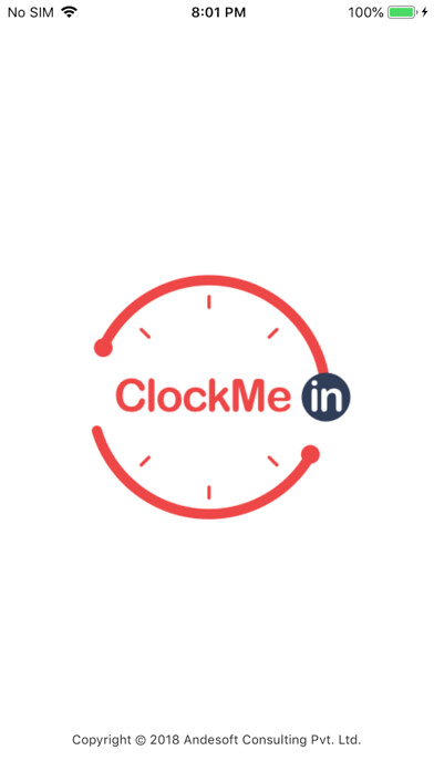 Emulate iPhone app ClockMe.In using MyAndroid