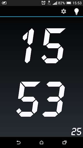 Run android online APK Clock - minimal & full screen from MyAndroid or emulate Clock - minimal & full screen using MyAndroid