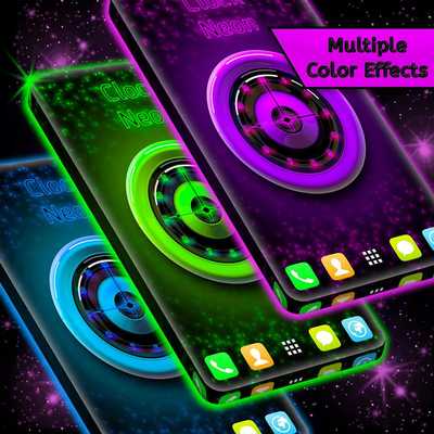 Emulate Android APK Clock Neon Emulate Android APK Clock Neon