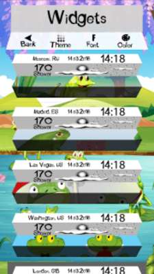 Emulate Android APK Clock Weather Widget Frogs Emulate Android APK Clock Weather Widget Frogs