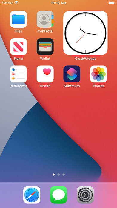 Emulate iPhone app Clock Widget - Analog Watch using MyAndroid Emulate iPhone app Clock Widget - Analog Watch using MyAndroid