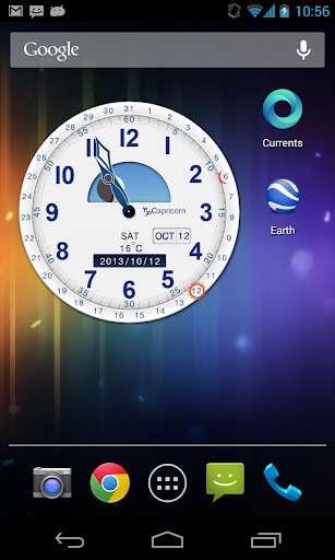 Run android online APK Clockwise Timepiece (+Widget) from MyAndroid or emulate Clockwise Timepiece (+Widget) using MyAndroid