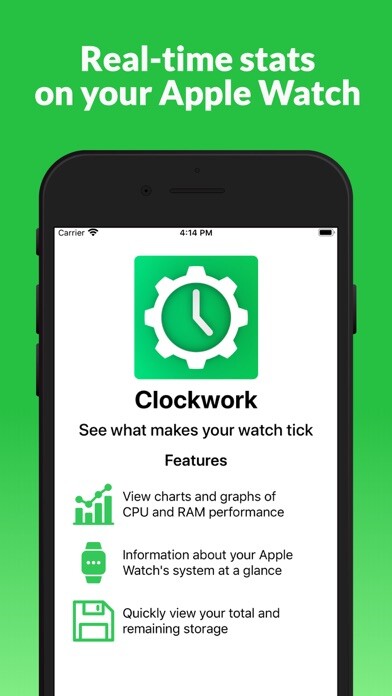 Emulate iPhone app Clockwork - Watch Statistics using MyAndroid Emulate iPhone app Clockwork - Watch Statistics using MyAndroid