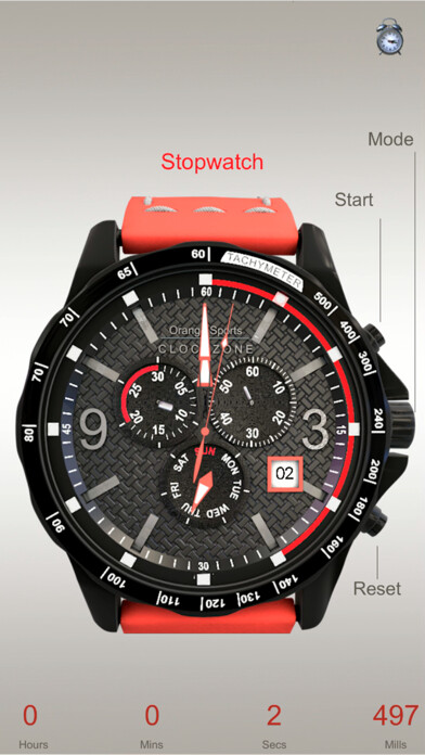 Emulate iPhone app ClockZone: Orange Sports Ed using MyAndroid Emulate iPhone app ClockZone: Orange Sports Ed using MyAndroid