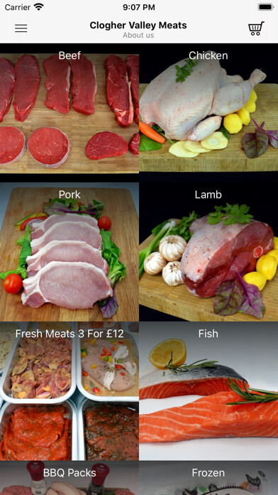 Emulate iPhone app Clogher Valley Meats using MyAndroid Emulate iPhone app Clogher Valley Meats using MyAndroid
