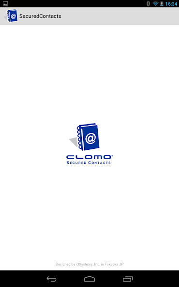 Run android online APK CLOMO SecuredContacts from MyAndroid or emulate CLOMO SecuredContacts using MyAndroid