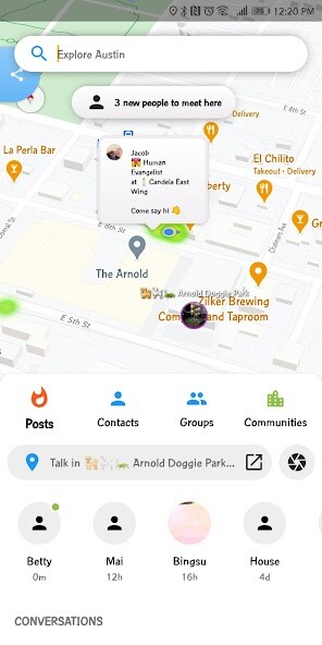 Run android online APK Closer: You + Friends + Locals from MyAndroid or emulate Closer: You + Friends + Locals using MyAndroid