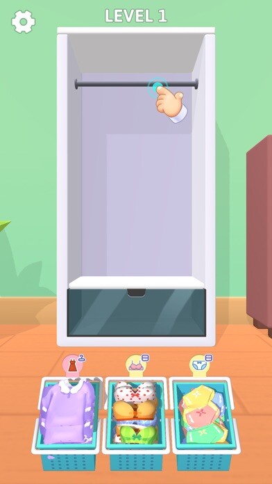 Emulate iPhone app Closet Organizer using MyAndroid
