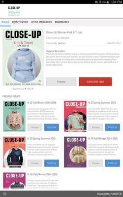 Emulate Android APK Close-Up Woman Knit Tricot Emulate Android APK Close-Up Woman Knit Tricot