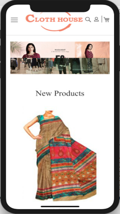 Emulate iPhone app Cloth House using MyAndroid Emulate iPhone app Cloth House using MyAndroid
