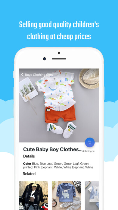 Emulate iPhone app Clothing Kids Shop Online using MyAndroid Emulate iPhone app Clothing Kids Shop Online using MyAndroid