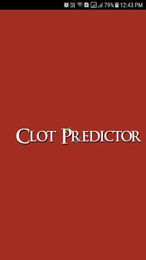 Emulate Android APK Clot Predictor Emulate Android APK Clot Predictor