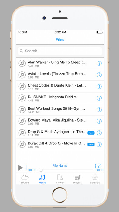 Emulate iPhone app CloudBeat - Cloud Music Player using MyAndroid Emulate iPhone app CloudBeat - Cloud Music Player using MyAndroid