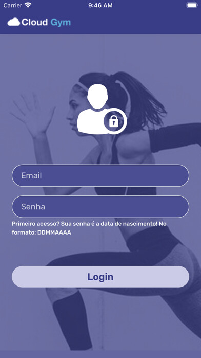 Emulate iPhone app Cloud Gym using MyAndroid