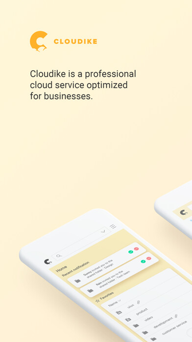 Emulate iPhone app Cloudike Business using MyAndroid