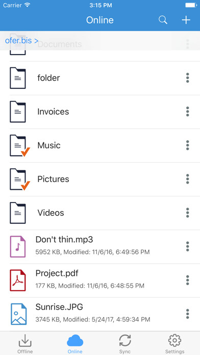 Emulate iPhone app CloudIUS using MyAndroid