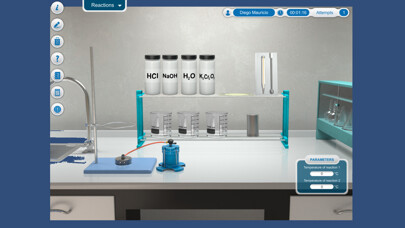 Emulate iPhone app CloudLabs Chemical reactions using MyAndroid Emulate iPhone app CloudLabs Chemical reactions using MyAndroid
