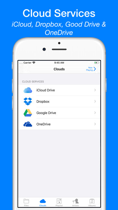 Emulate iPhone app Cloud Music Player for Clouds using MyAndroid Emulate iPhone app Cloud Music Player for Clouds using MyAndroid