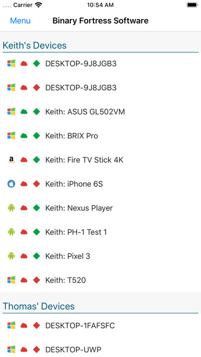 Emulate iPhone app CloudShow Manager using MyAndroid