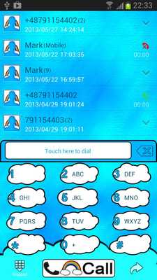 Emulate Android APK Clouds Theme for GO Contacts Emulate Android APK Clouds Theme for GO Contacts