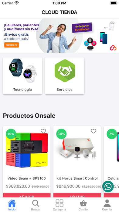 Emulate iPhone app Cloud Tienda using MyAndroid Emulate iPhone app Cloud Tienda using MyAndroid