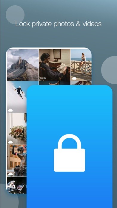 Emulate iPhone app Cloud Vault - Keep photos safe using MyAndroid