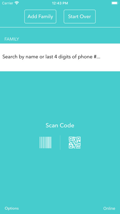 Emulate iPhone app Clover People Check-in using MyAndroid