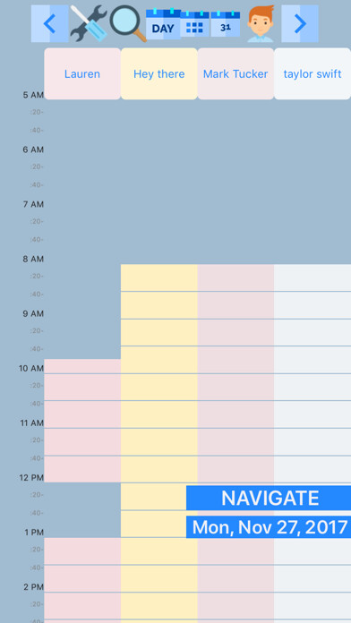 Emulate iPhone app Clover Salon Scheduler using MyAndroid Emulate iPhone app Clover Salon Scheduler using MyAndroid
