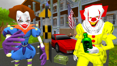 Emulate iPhone app Clown Brothers Neighbor Escape using MyAndroid